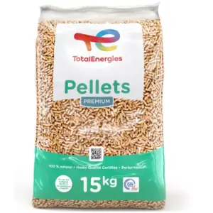 3 Paletten Pellets von TOTALENERGIES