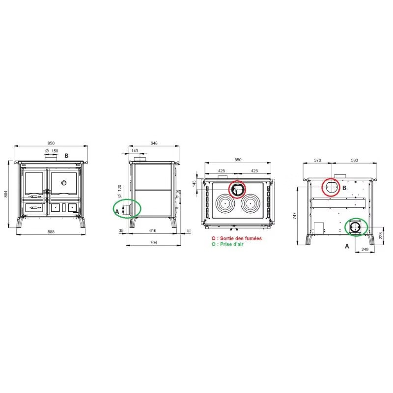 LA NORDICA Gardenia 5.0 Pierre – 9,5 kW