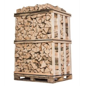 Brennholz – 25 cm Scheite, 1 Palette = 3 Raummeter